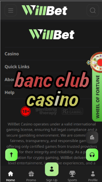 Banc Club Casino - Exclusive Banking Casino-casinoorder.vip